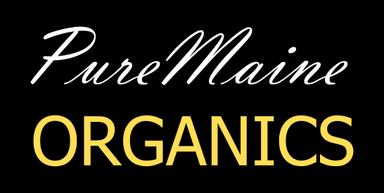 puremaine organics logo